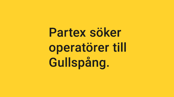 Vi söker operatörer