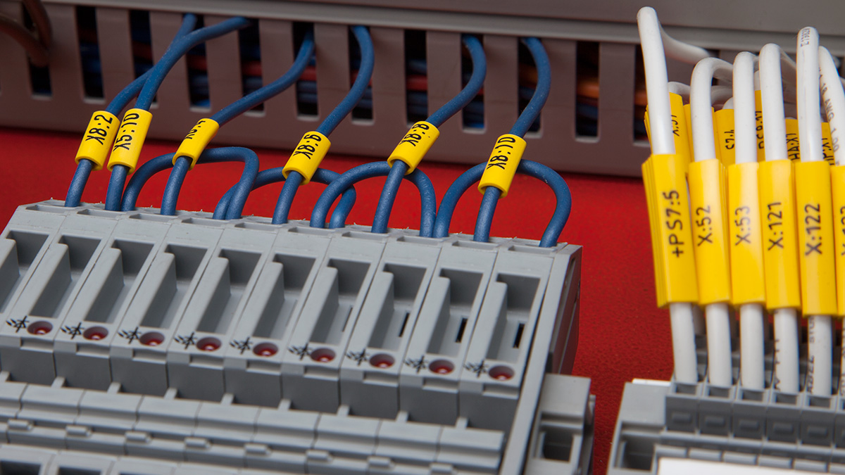 HalogenFree Oval Profile Oval Wire Marker Partex