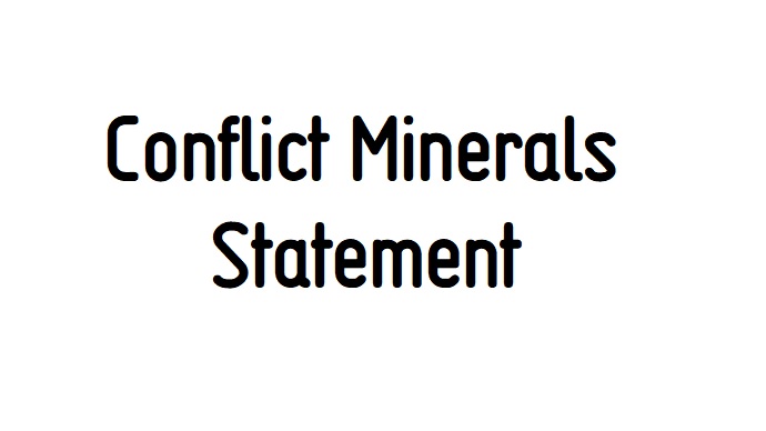 Vyhlásenie o konfliktných mineráloch